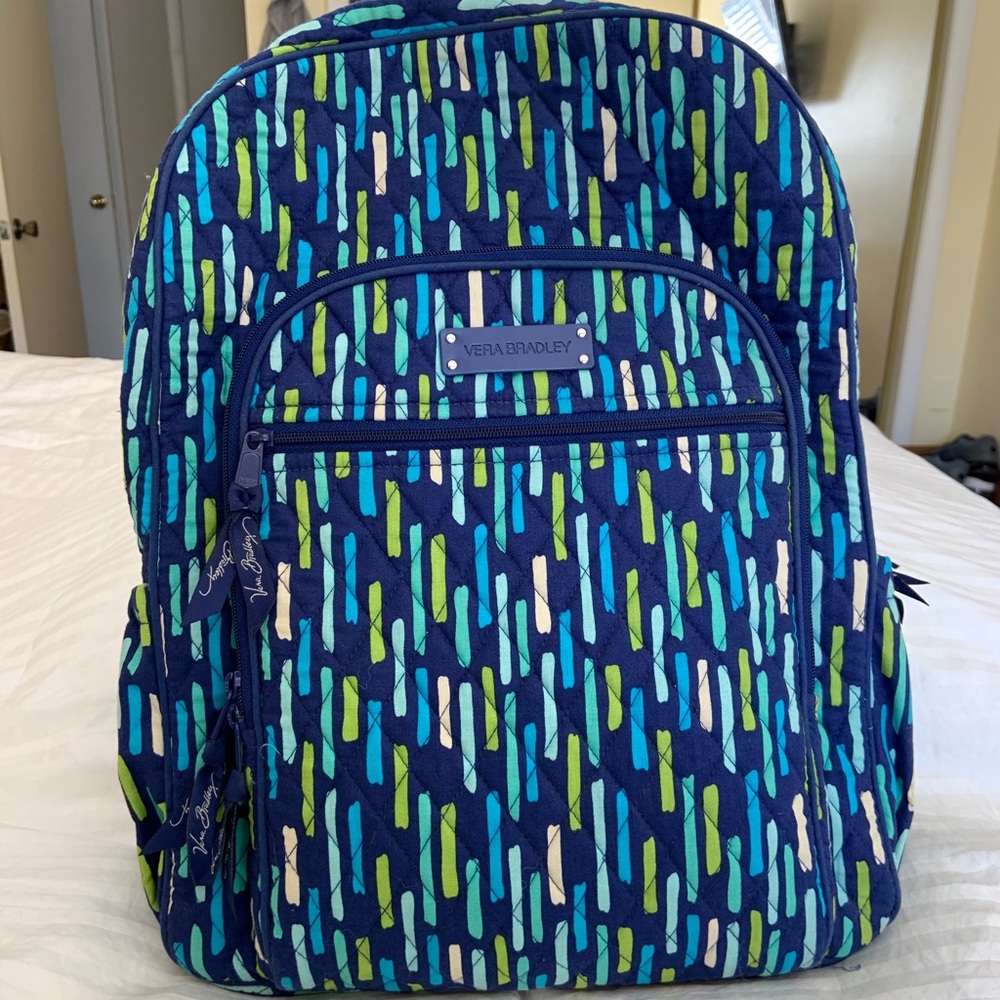 Vera Bradley Campus Backpack - Katalina Showers